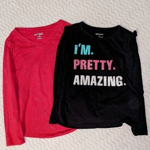 Girls Size 6 Long Sleeves, Bundle of Two